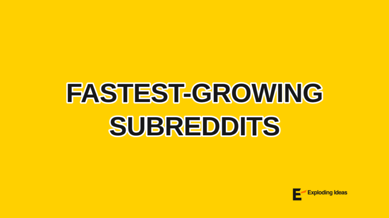 Fastest-Growing Subreddits