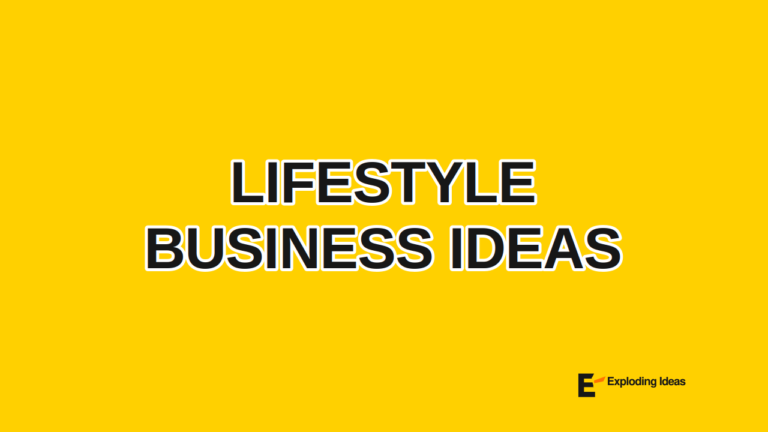 Lifestyle Business Ideas