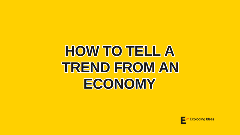 How to Tell a Trend From an Economy